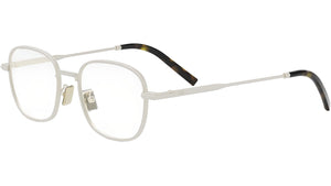 DiorBlackSuitO S22F Yellow Square Eyeglasses