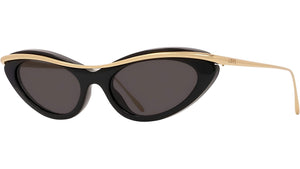 Signature Black Geometric Sunglasses