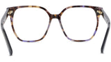 DiorSpiritO S3I Havana Square Eyeglasses