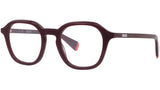 AKA Red Geometric Eyeglasses