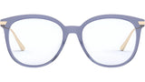 GemDiorO R4I Blue Round Eyeglasses