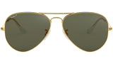 Aviator Classic RB3025 001/58 Gold Green