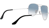 Aviator Gradient RB3025 003/3F Silver Blue