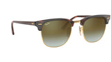 Clubmaster Flash Lenses RB3016 shiny red havana