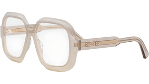 DiorPrismeO S1I Peach Geometric Eyeglasses