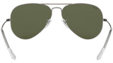 Aviator Flash Lenses RB3025 029/30 Matte Gunmetal Silver