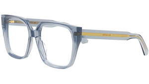 DiorSpiritO S6I Shiny Blue Square Eyeglasses