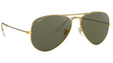 Aviator Classic RB3025 001/58 Gold Green