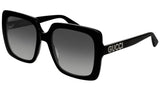 GG0418S 001 Black Grey